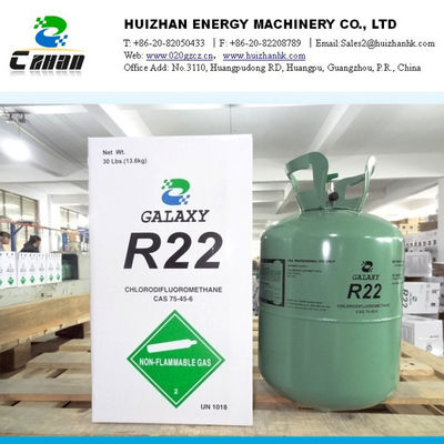 中国 R-22 Chlorodifluoromethane HFCの冷却剤R22の取り替えの冷却剤ギャラクシーR22ガス サプライヤー