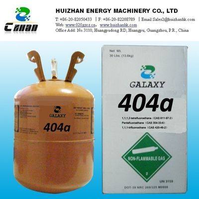 中国 HFCの冷却するガスの環境保護R404Aの冷却剤 サプライヤー